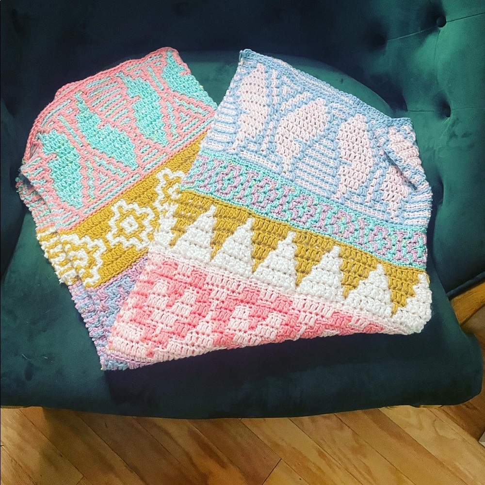 Handmade baby blanket
